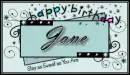Happy Birthday Jane!