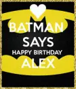 Alex/Birthday