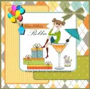 Robbie - Gifts - Ribbon - Cup Cake - Drink