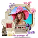 Woman in pink hat - Jane