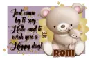 Hello N Happy Day ~ Roni