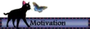 Motivation, Cat Chasing Butterfly, Blinkie is a treadmill.