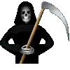 Grim Reaper Laughing