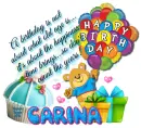 Happy Birthday - Carina