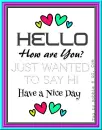 Hello how are You?