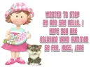 Stop and say Hello - Jane