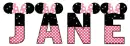MINNIE MOUSE - JANE