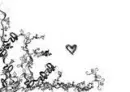 black liney hearts thingy