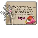 Jaya - Friends - Cat - Bird - Your World