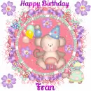 Happy Birthday ~ Fran ~ fg