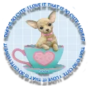 Chihuahua in a cup