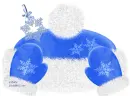 Blue Hat & Mittens