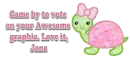 PRETTY TURTLE - JANE