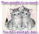 TWO KITTIES - JANE