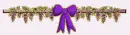 purple bow