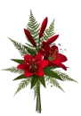 red lilies
