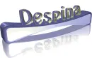 Despina name tag