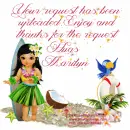 Your request has been uploaded/Marilyn
