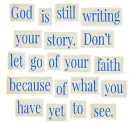 God is still writing your story