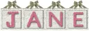 Squares with bows - Jane