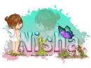 Little Fairy Girl with Butterfly