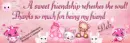 Deb -A sweet friendship...