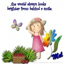 Mel - The World - Smile - Flower