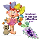 Mel - Weird - Flowers - Cat - Girl