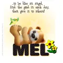 Mel - Bear - Bird - Flower - Angel