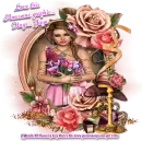 Girl holding flowers - Jaya