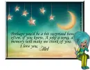 Mel - A Memory - Stars - Moon - Girl