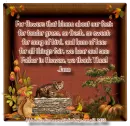 We thank Thee - Jane