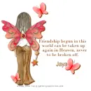 Jaya - Friendship - Girl With Wings - Butterflies