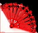 Sparkly Ruby Fan