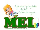 Mel - Girl - Scooter - Heart 