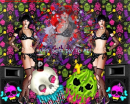 Punk goth Birthday Design