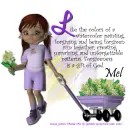Mel - Forgiven -Wagon - Flowers - Gift of God