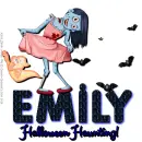 Emily - Happy Haunting - Bats - Ghosts - Girl