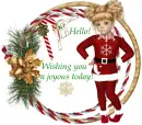 Hello (wishing you a joyous day)