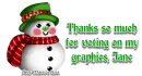 THANKS SO MUCH - JANE