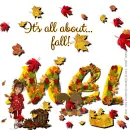 Mel - Fall - Leaves - Apples - Squirrel