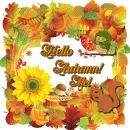 Mel - Hello Autumn - Leaves - Flowers