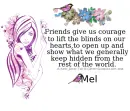 Mel - Courage - Hearts - Hidden - World