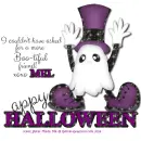 Mel - Friend - Ghost - Top Hat