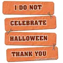 Don't celebrate