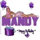 Mandy - Gift - Balloons - Butterfly - Birthday