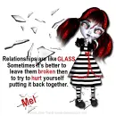 Mel - Hurt - Relationship - Broken Glass