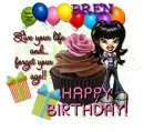 Happy Birthday ~  Bren