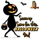 Mel - Scare - Bat - Owl - Candy