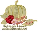 Gold Pumpkin- Fran